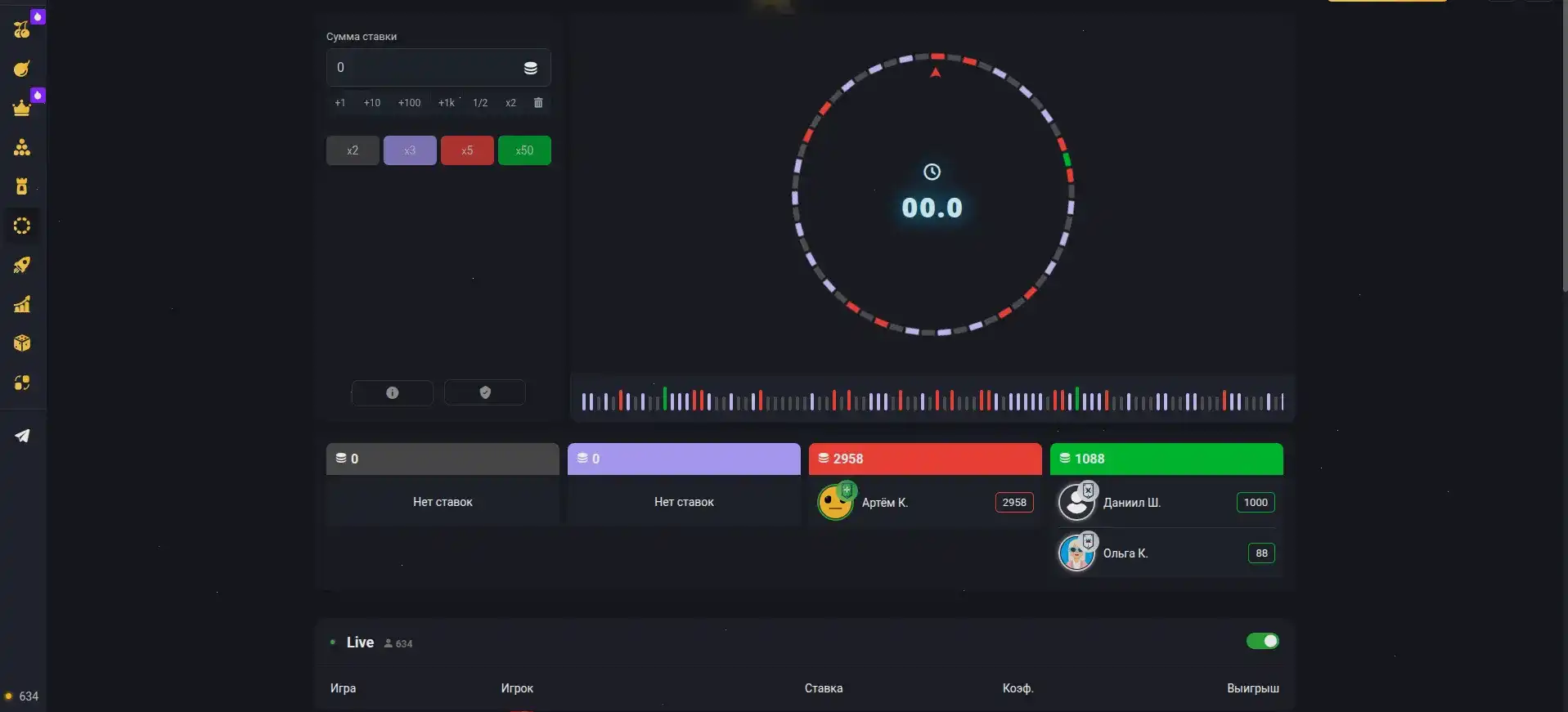 Бонусы и акции в казино Нивабет на экране смартфона